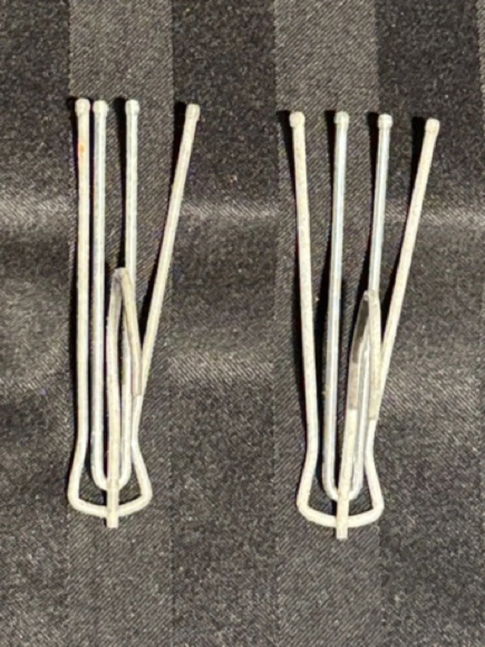 Lot of Vintage-Metal Drapery Hooks #44